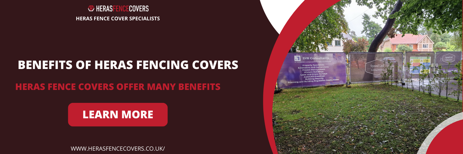 Benefits of Heras Fencing Covers Seaham